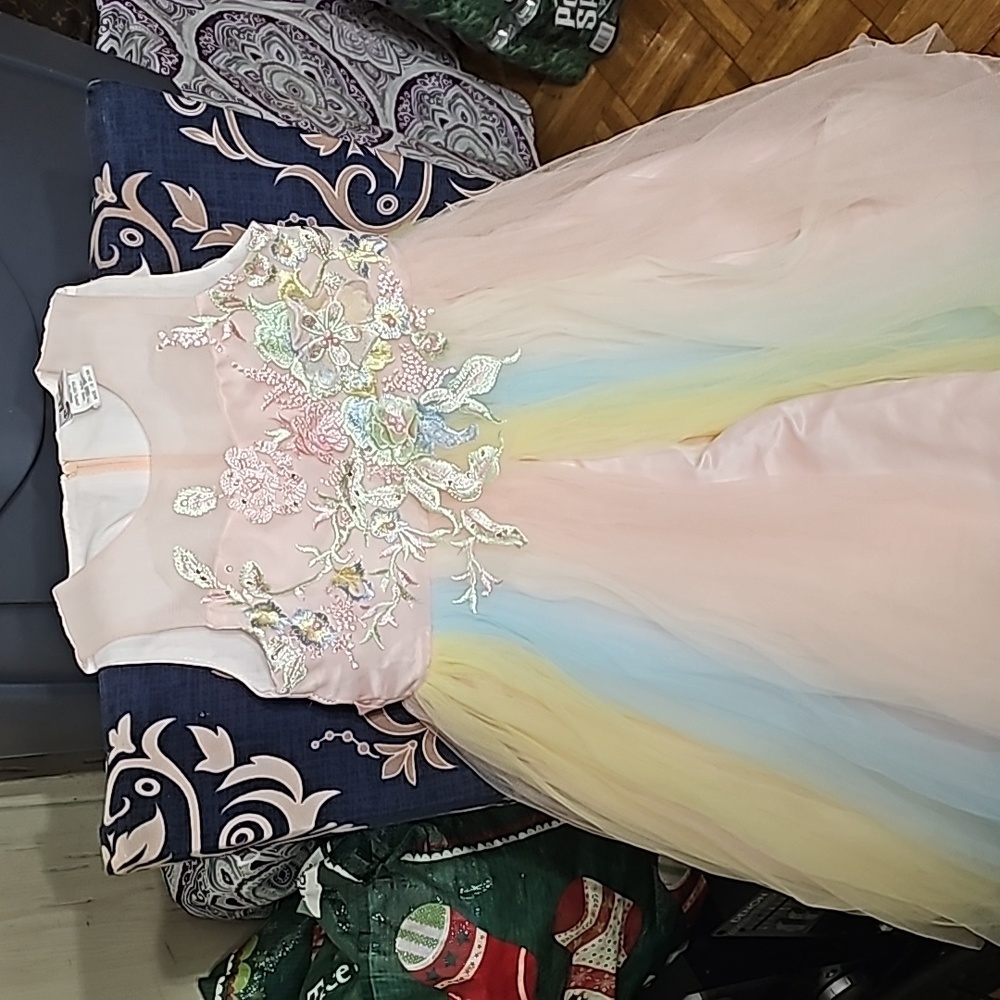 MIA BELLE GIRLS DRESS - Picture 6 of 6